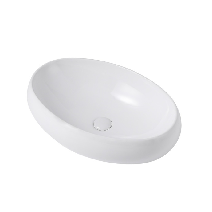 Раковина накладная ABBER Bequem 602 белая  AC2102 - 0