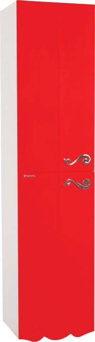 Шкаф-пенал Bellezza Эстель 40 L красный 4628305002039 - 1