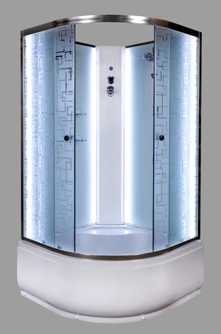 Душевая кабина Deto ЕМ4580N LED EM4580NLED - 0