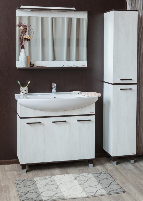 Зеркало Sanflor Толедо 105 венге, северное дерево светлое Н0000001266 - 1