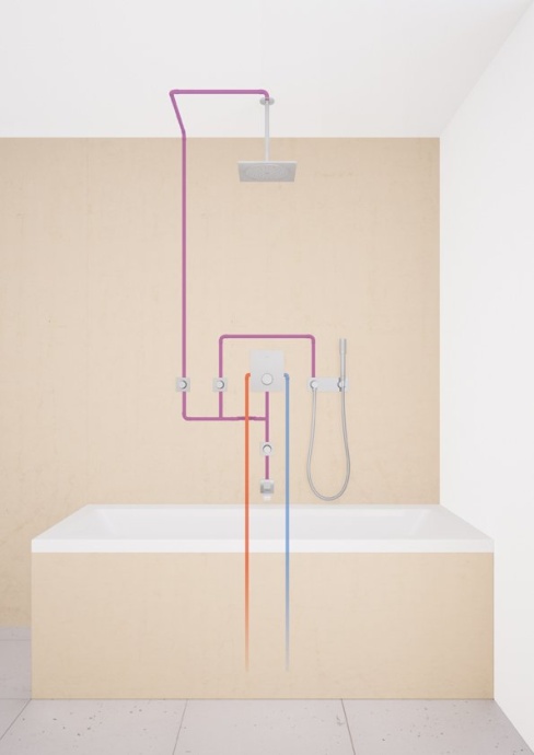 Верхний душ Grohe Rainshower F 27271000 - 4