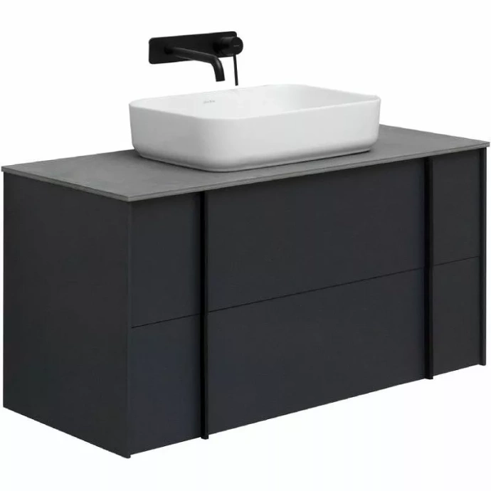Тумба под раковину Allen Brau Reality 120 черный матовый 1.32008.AM - 0