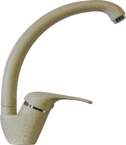 Смеситель для кухонной мойки Seaman SSC-801 бежевый  SSC-801-Бежевый - 0