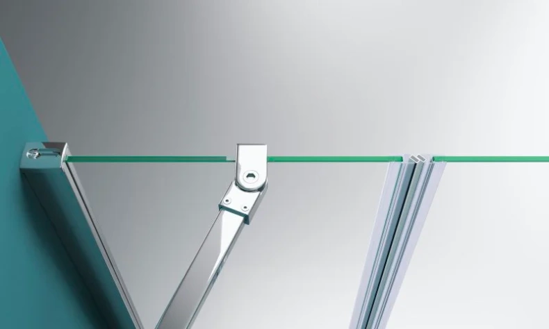 Душевая дверь BelBagno Etna 160 профиль хром  ETNA-B-11-60+100-C-Cr - 3