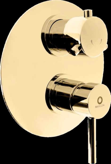 Смеситель для ванны с душем Rav Slezak Seina золото SE986KZ - 0