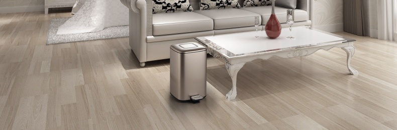 Ведро для мусора Weltwasser WW Mila MT 9L матовый хром  10000000885 - 1