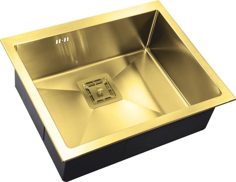 Мойка кухонная Zorg Inox Pvd SZR-5844 bronze - 0