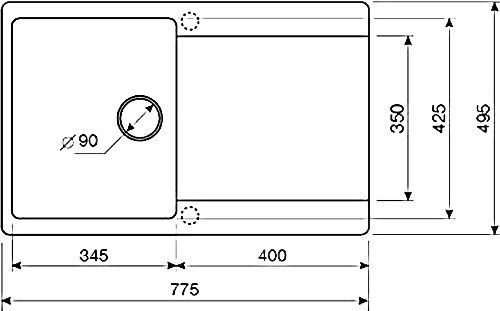 Мойка кухонная Lava L4 кофе L4.CFF - 3