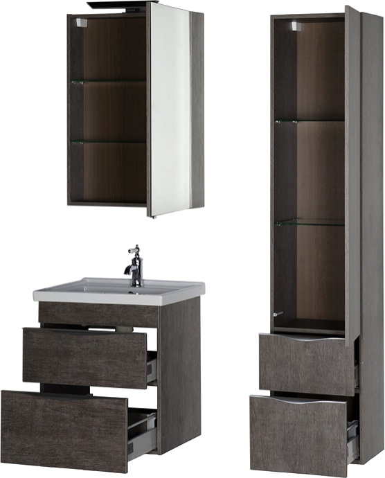 Тумба с раковиной Aquanet Эвора 60 дуб антик 183000 - 8