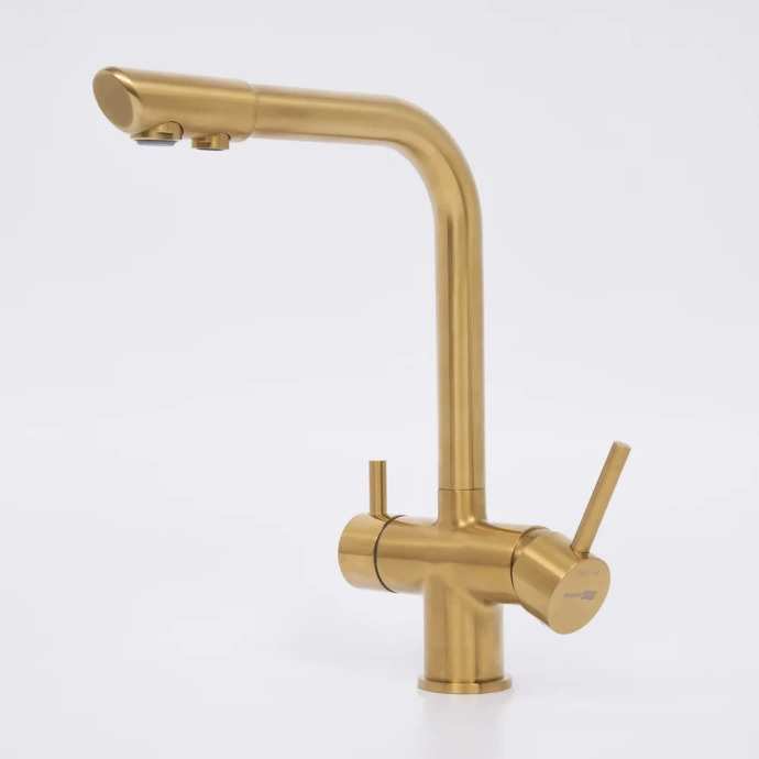 Смеситель для кухни Wasserkraft золото матовый A8387 - 6