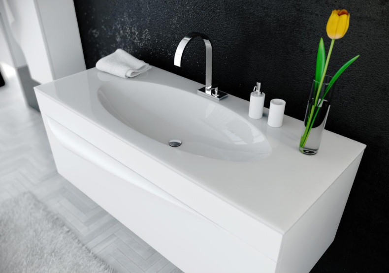 Мебельная раковина Clarberg Элеганс 1200 El.12.04.D - 7