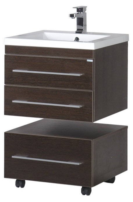 Тумба Aquanet Нота 58 подкатная венге 00170744 - 8