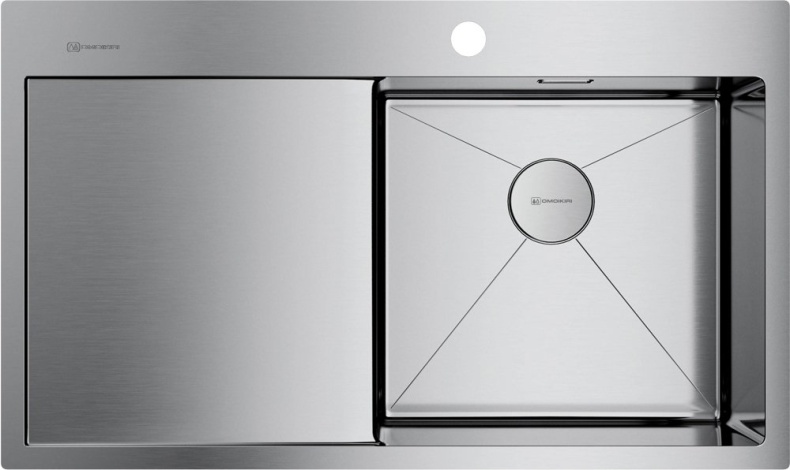 Мойка кухонная Omoikiri Akisame нержавеющая сталь  4993763 - 0