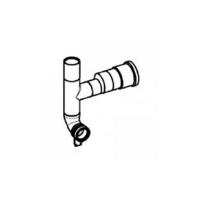 Сливной патрубок TECEprofil с вентиляционным отводом DN 70 «левый», 90° 9820126 - 1