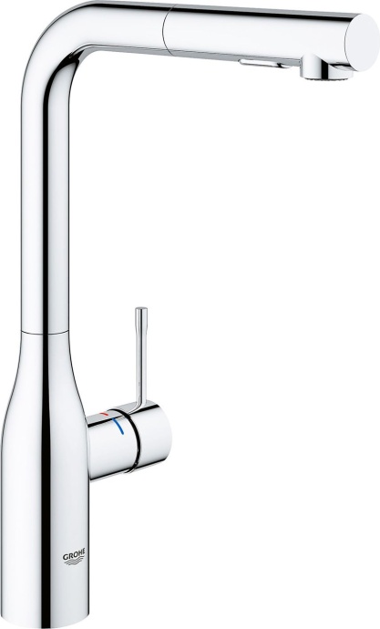 Смеситель Grohe Essence 30270000 для кухонной мойки, хром - 0