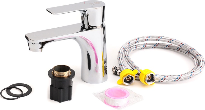 Смеситель для раковины STWORKI Берген BER-01cr хром - 4