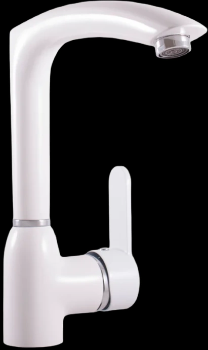 Смеситель для кухни Rav Slezak Zambezi белый ZA007.5/7B - 0