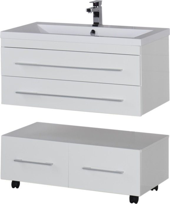 Мебель для ванной Aquanet Нота 90 белая 171492 - 10