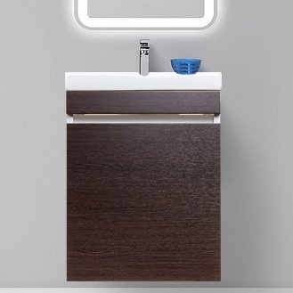 Тумба с раковиной Style Line Compact 40 Люкс, венге - 0
