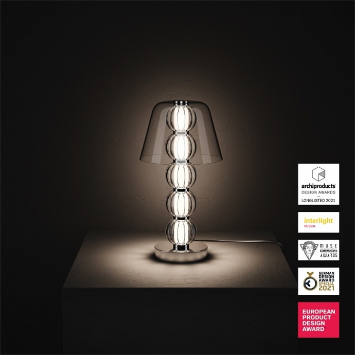 Настольная лампа декоративная Maytoni Amulet MOD555TL-L9CH4K - 4