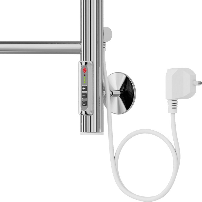 Электрический полотенцесушитель Terminus Классик П6 450x650 с полкой Хром 4630080267107 - 3