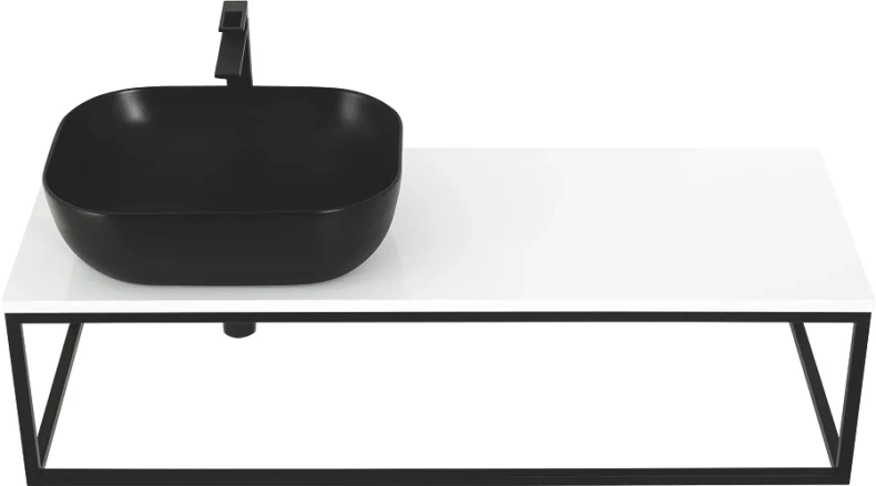 Столешница под раковину BelBagno 120 L белый  EK-120-AS-BL-L - 2