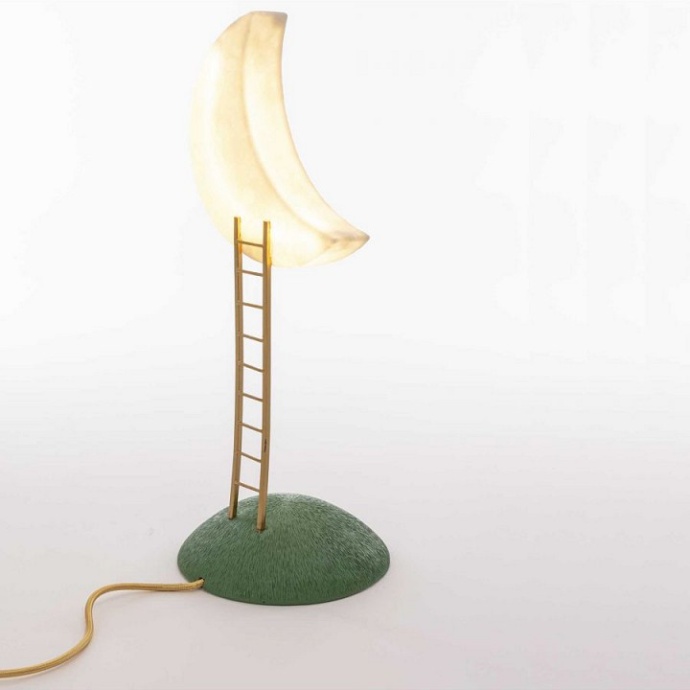 Настольная лампа декоративная Seletti Moon Light 14808 - 3