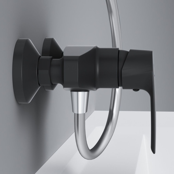 Смеситель AM.PM Gem F90A20022 для душа, черный - 3