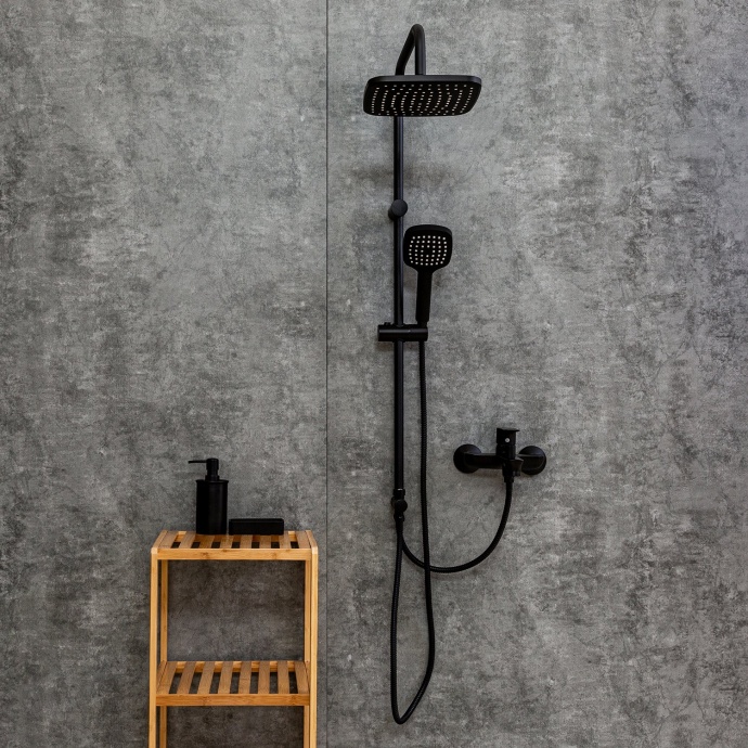 Душевой комплект Orange Aristo M19-944b черный - 1