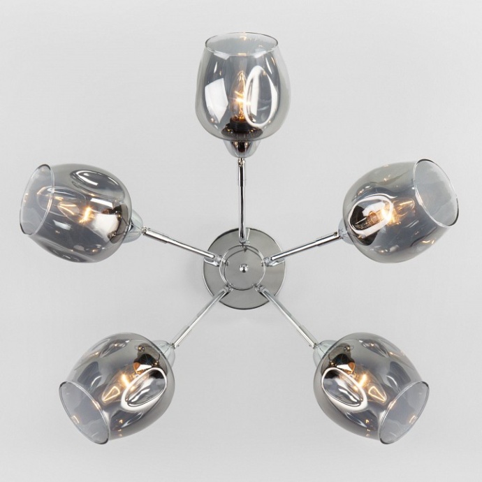Потолочная люстра Eurosvet Marci 30164/5 хром - 2