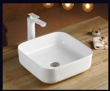 Раковина накладная Ceramalux N 38 белый  D1303 - 1