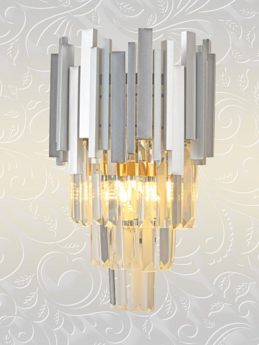 Накладной светильник Natali Kovaltseva VERTIGO VERTIGO 81440/1W SILVER - 2