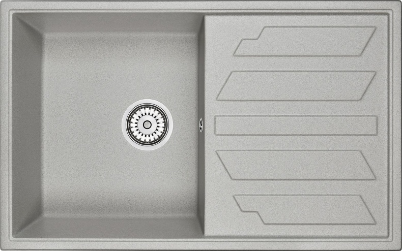 Мойка кухонная Granula GR-8002 базальт - 0