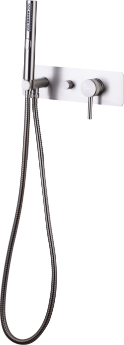 Смеситель для душа Allen Brau Priority сталь матовый 5.31009-BN - 1