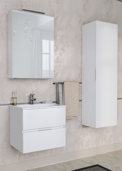 Тумба с раковиной Aquanet Алвита 70 белая - 1