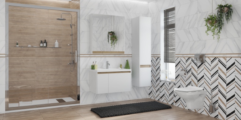 Душевая дверь в нишу STWORKI Стокгольм DE019D2150200 150 см профиль хром глянец 3GW213TTKK000 - 3