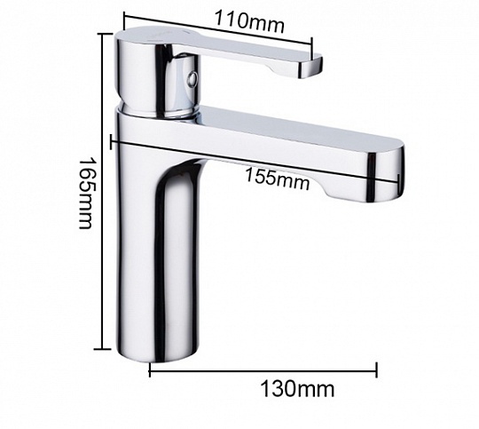 Смеситель для раковины Gappo Tomahawk G1002-2 - 5