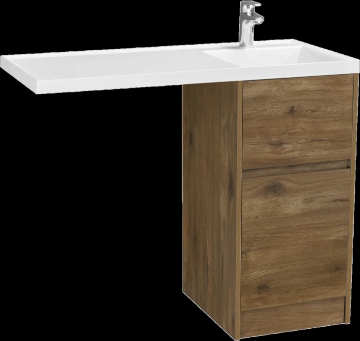 Комплект мебели Aquaton Лондри 40 светлое дерево - 4