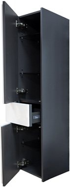 Шкаф-пенал Roca Ronda белый глянец, антрацит, L ZRU9302966 - 6