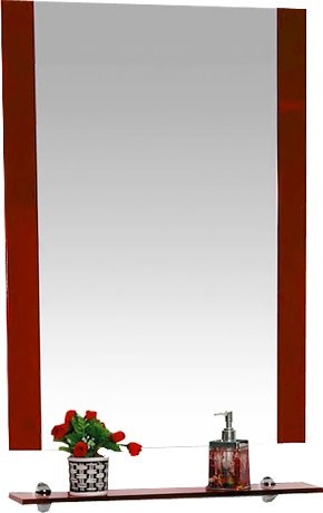 Мебель для ванной Misty Эмилия 60 подвесная красная - 3