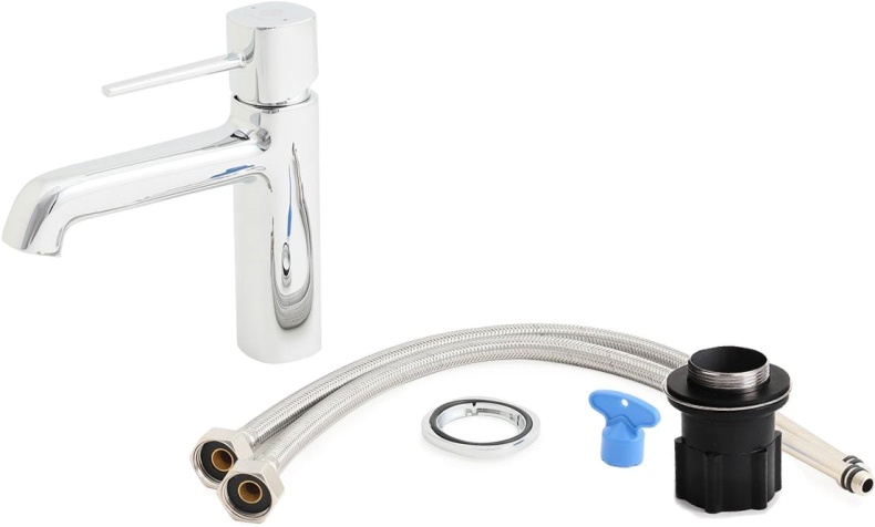 Смеситель для раковины STWORKI Эстерсунд ES-01cr хром - 7