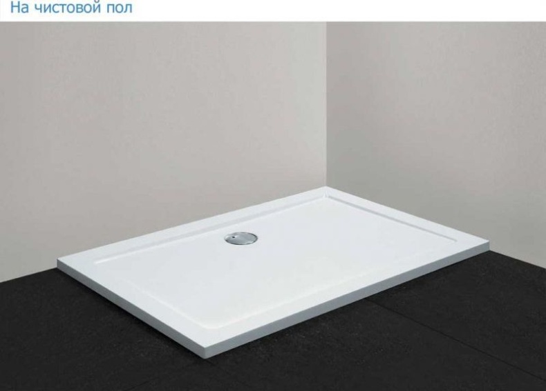 Поддон для душа Cezares SMC A 100x100 см TRAY-M-A-100-35-W - 3