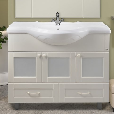 Мебель для ванной Misty Латте 105 П-Лат01105-0322Я - 0