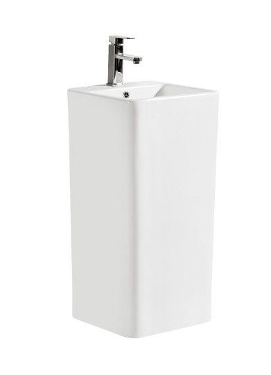 Раковина напольная CeramaLux N 40 см белый  P7004L - 2