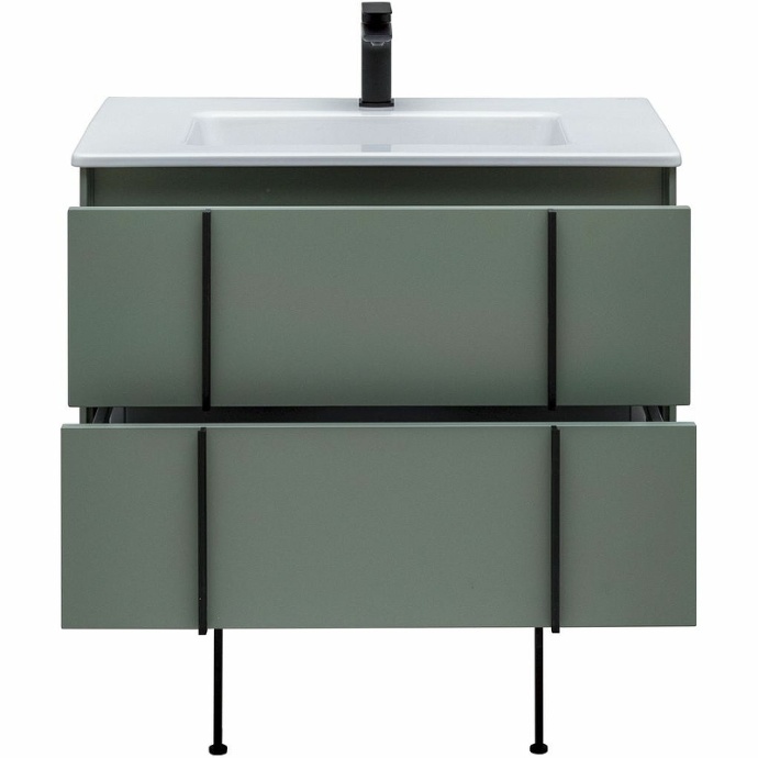 Тумба под раковину Allen Brau Reality 80 серо - зеленый матовый 1.32005.CGM - 18