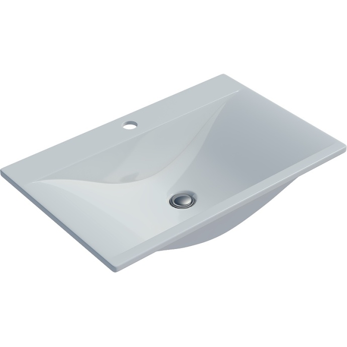 Раковина встраиваемая Stella Polar Pulsus 70 белая 4627173210485 - 0