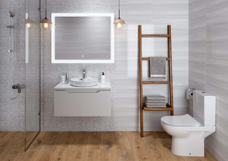 Зеркало Cersanit LED 030 design 100, с подсветкой, сенсор на зеркале KN-LU-LED030*100-d-Os - 1