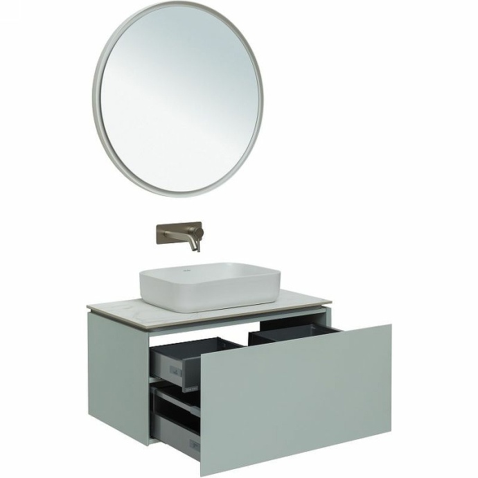 Тумба под раковину Allen Brau Infinity 85 светло - зеленый матовый 1.21002.PWM - 8
