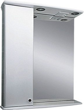 Зеркало Misty Астра 55 с подсветкой, белый L Э-Аст04055-01СвЛ - 0