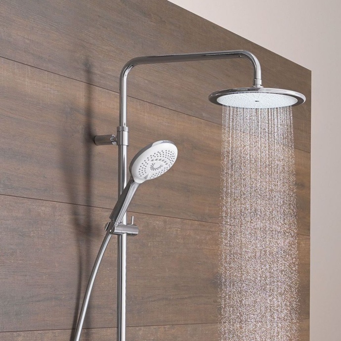 Душевая стойка Kludi Freshline dual shower system 6709005-00 - 1